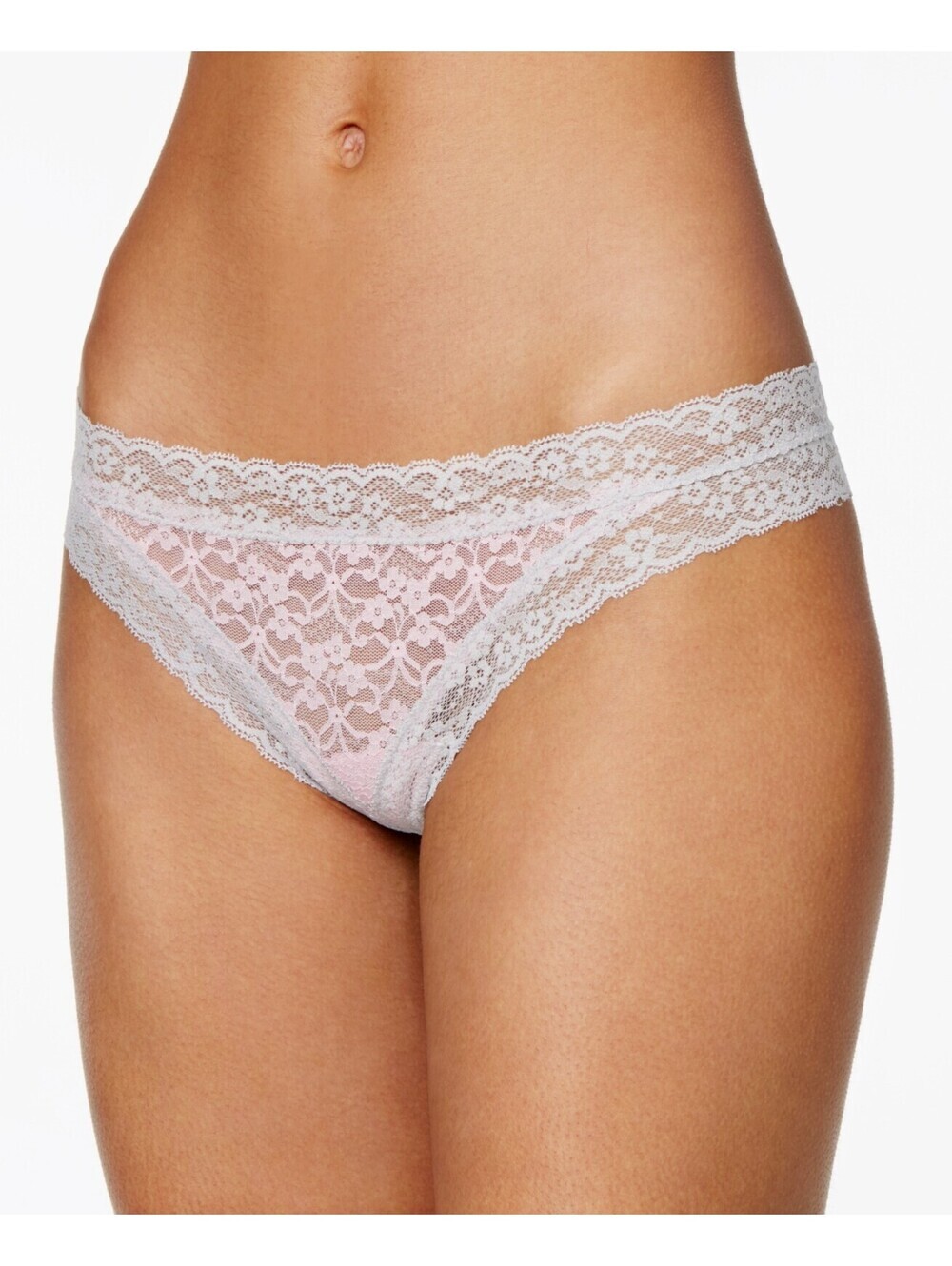 Jenni Womens Cheeky Lace Thong Size S